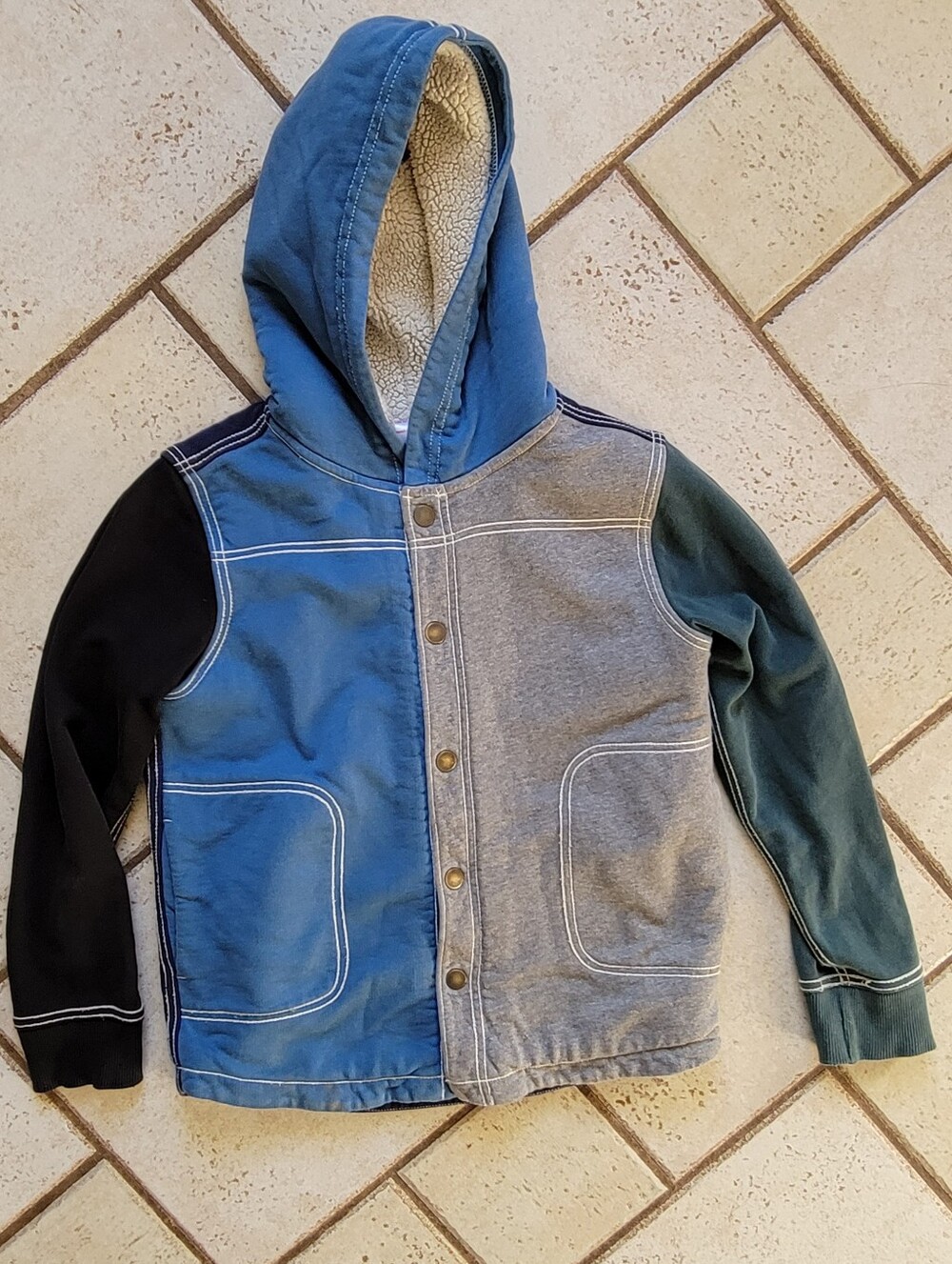 HANNA ANDERSSON Sherpa Lined Hoodie 8
